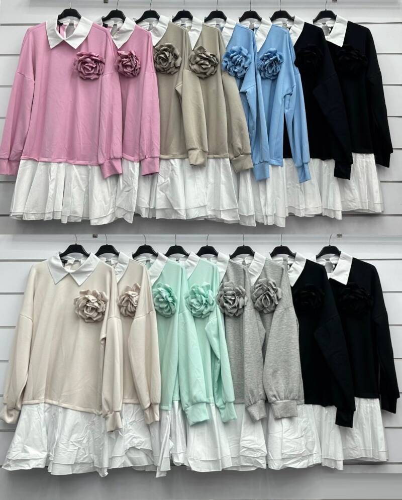 Sukienki damskie (Włoskie produkt) Roz Standard, Mix Kolor Paczka 5 szt