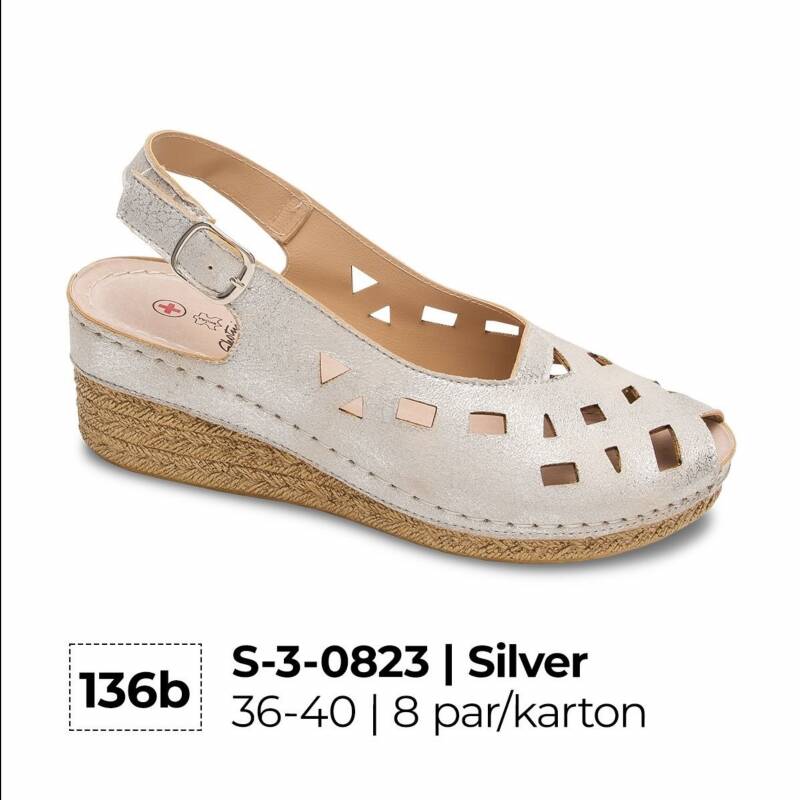 Sandały damskie Roz 36-40 / 8 par