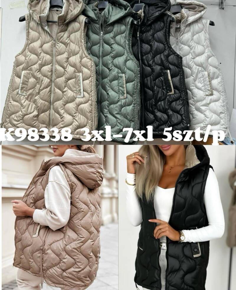 Kamizelka damkie Roz 3XL-7XL, 1 Kolor Paczka 5 szt 1