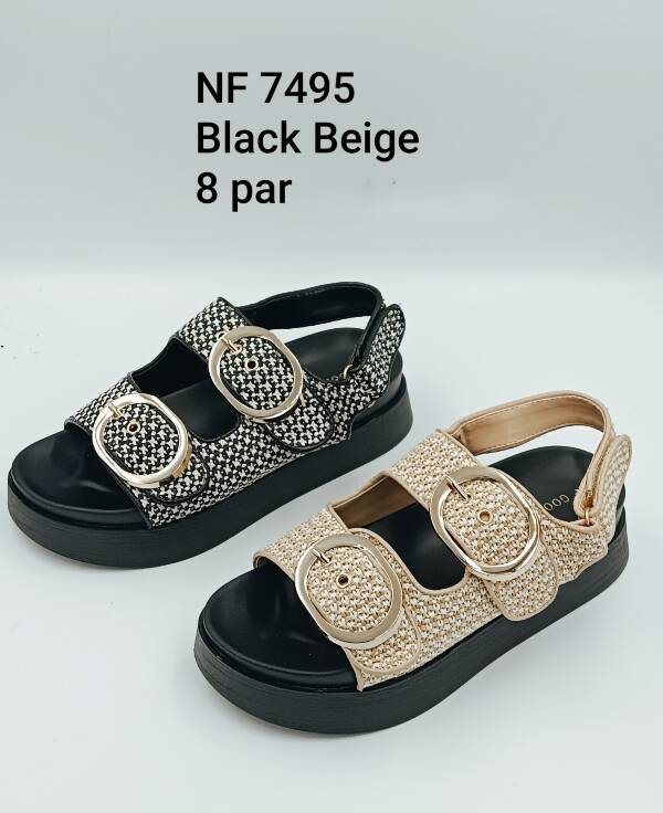 Sandały damskie Roz 36-41/ 8 par