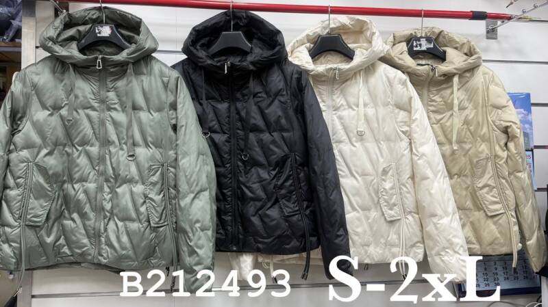 Kurtki damskie cienki Roz S-2XL, 1 Kolor Paczka 5 szt