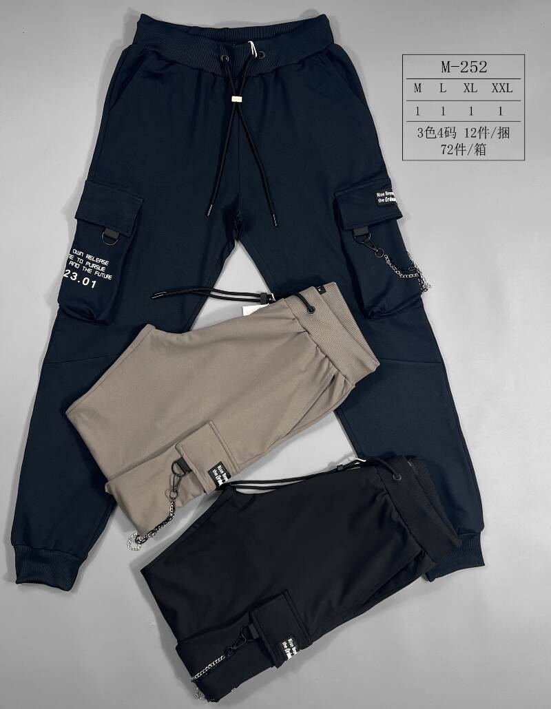 Spodnie dresowe meskie Roz M-2XL, Mix Kolor Paczka 12 szt