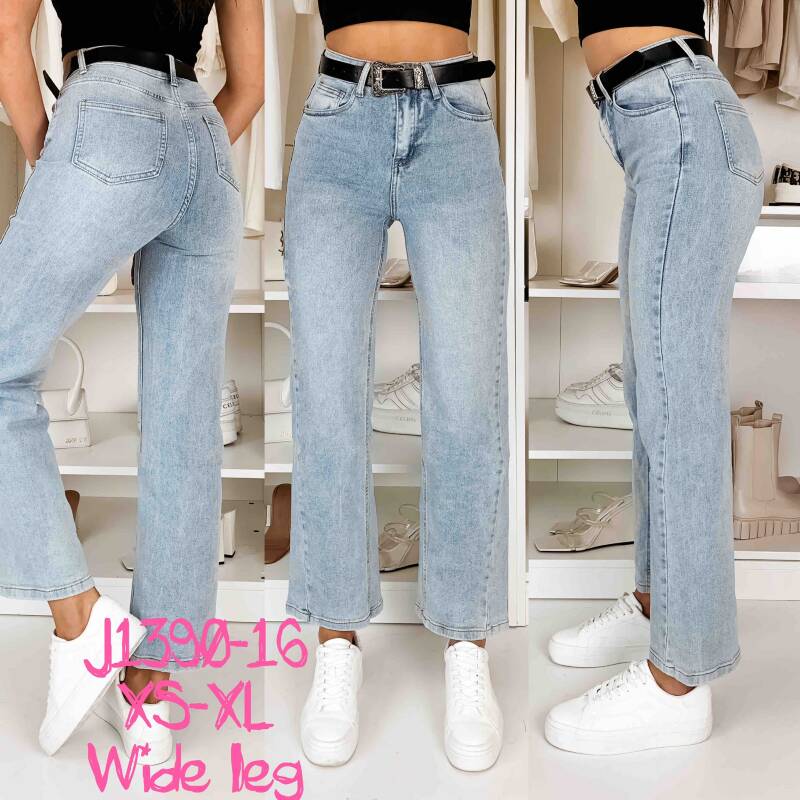 Spondnie damskie jeansy Roz XS-XL, 1 Kolor Paczka 10 szt 1