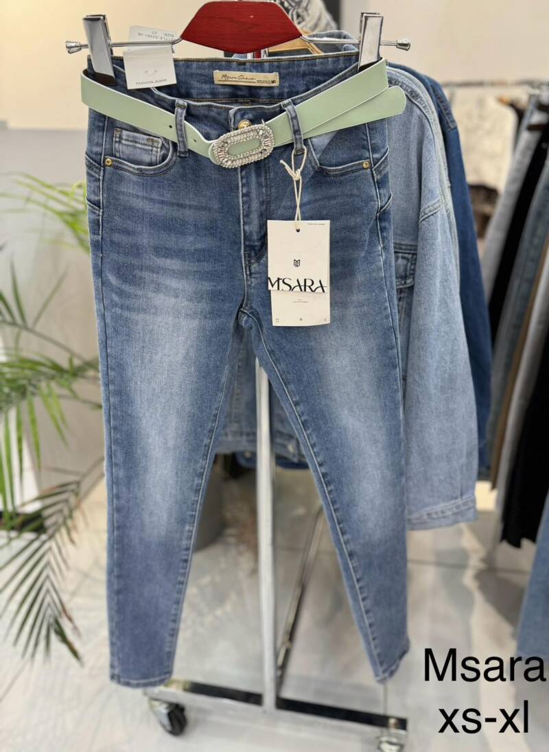 Spondnie damskie jeansy Roz XS-XL, 1 Kolor Paczka 10 szt
