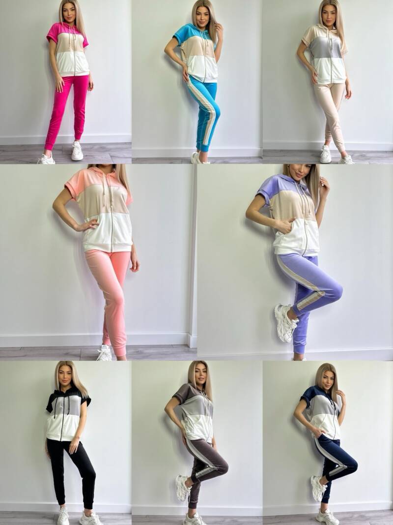 Komplet damskie (Polska produkt) Roz S-3XL Mix Kolor Paczka 5 szt