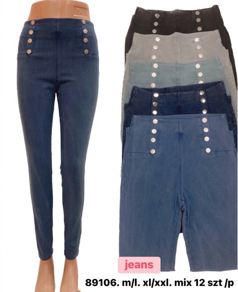 Spondnie damskie Roz M-2XL, Mix Kolor Paczka 12 szt 1