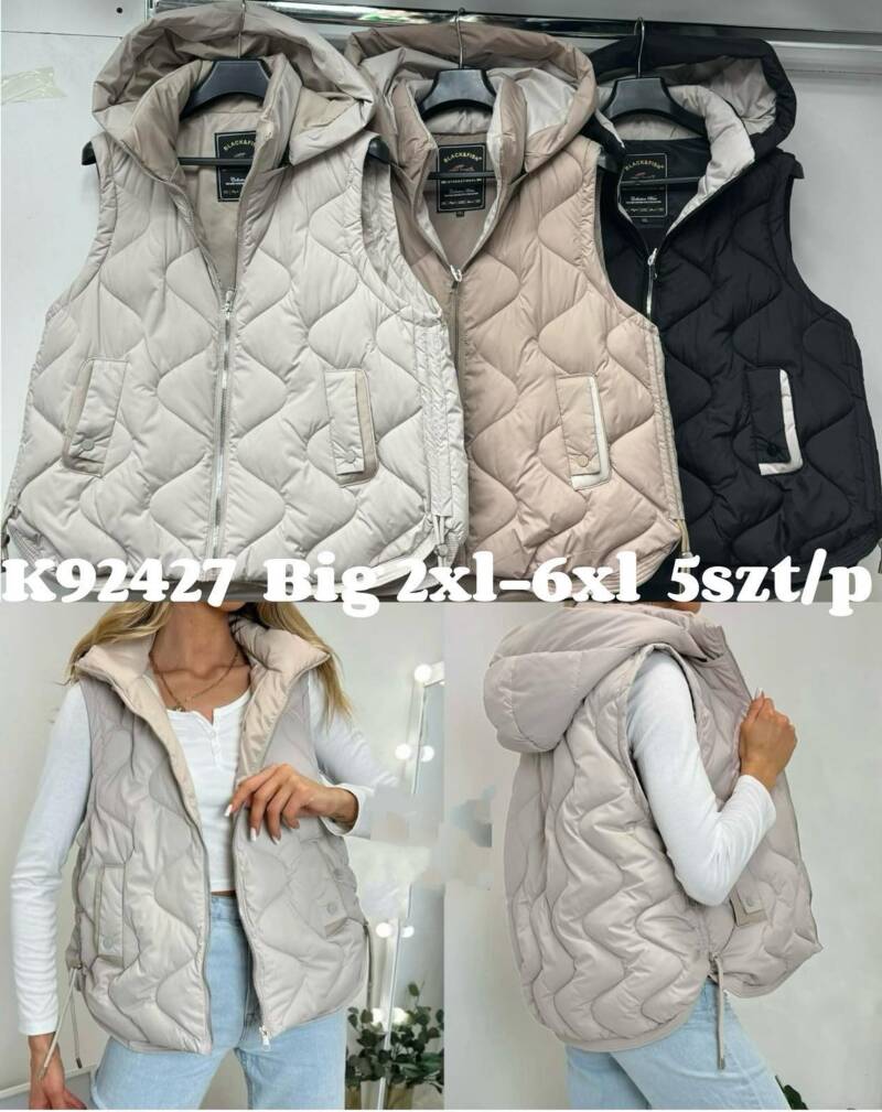 Kamizelka damkie Roz 2XL-6XL, 1 Kolor Paczka 5 szt