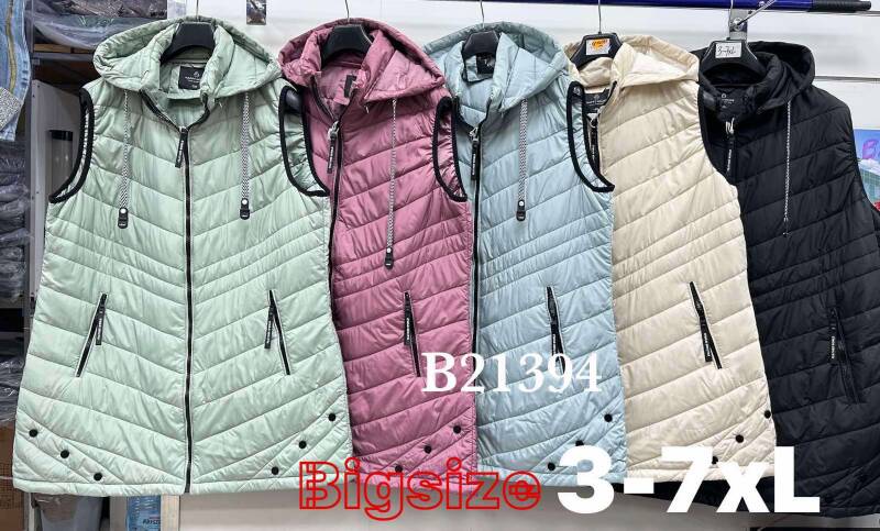 Kamizelka damkie Roz 3XL-7XL, 1 Kolor Paczka 5 szt