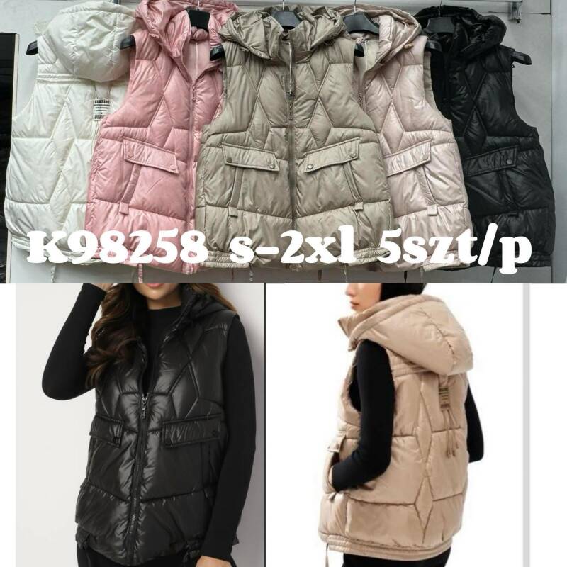 Kamizelka damkie Roz S-2XL, 1 Kolor Paczka 5 szt 1