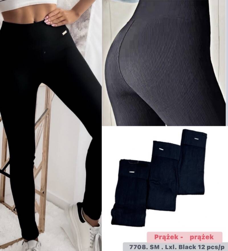 Leginsy damskie Roz S/M-L/XL-2XL, Mix Kolor Paczka 12 szt 1