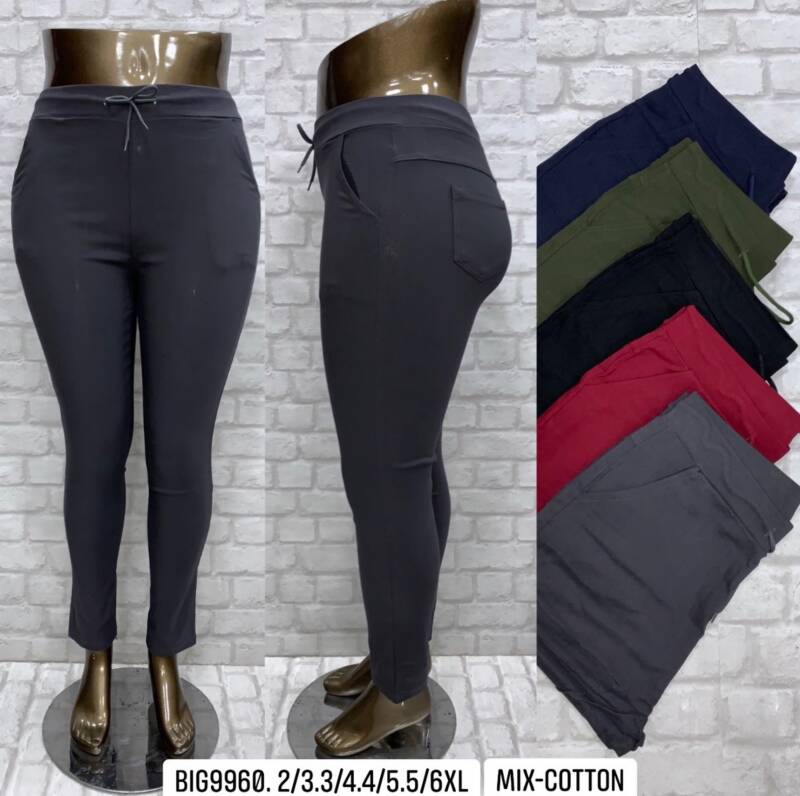 Spondnie damskie duże rozmiary Roz 2XL-6XL, Mix Kolor Paczka 12 szt