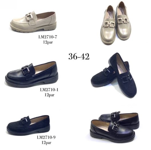 Półbuty damskie Roz 36-42 / 12 par