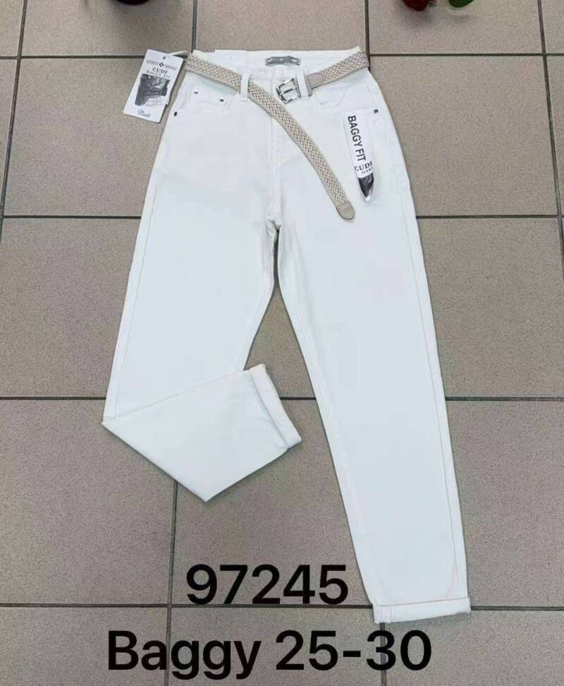 Spondnie damskie jeansy Roz 25-30, 1 Kolor Paczka 10 szt