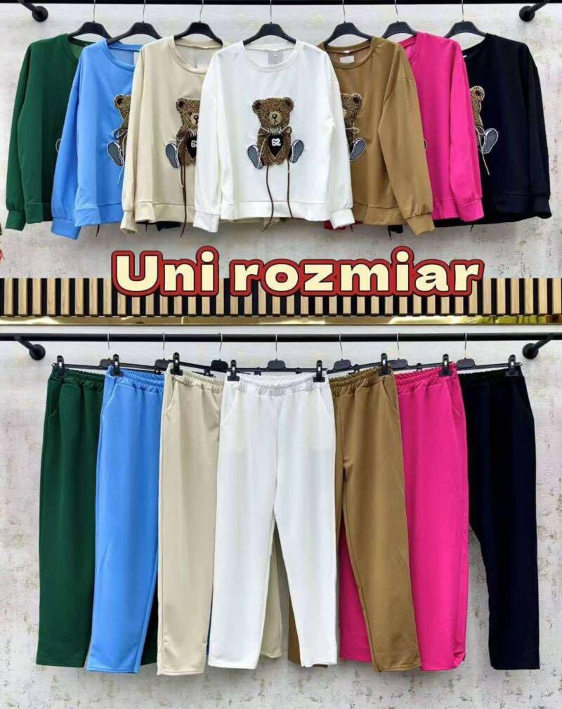 Komplet damskie (Włoskie produkt) Roz Standard, Mix Kolor Paczka 5 szt