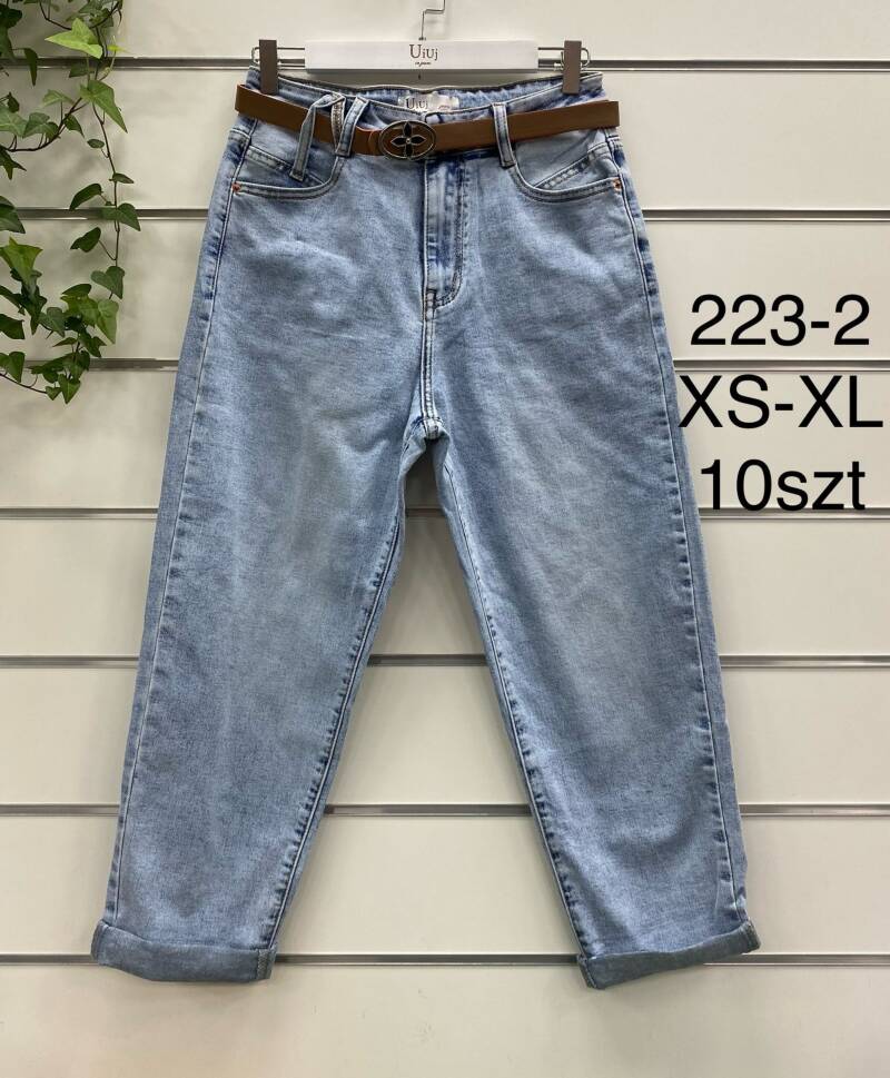 Spondnie damskie jeansy Roz XS-XL, 1 Kolor Paczka 10 szt 1