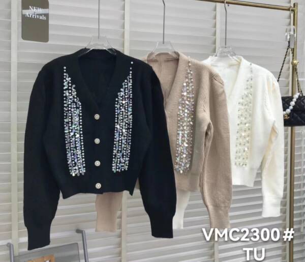 Swetry damskie (Francja produkt) Roz Standard, Mix Kolor Paczka 12 szt