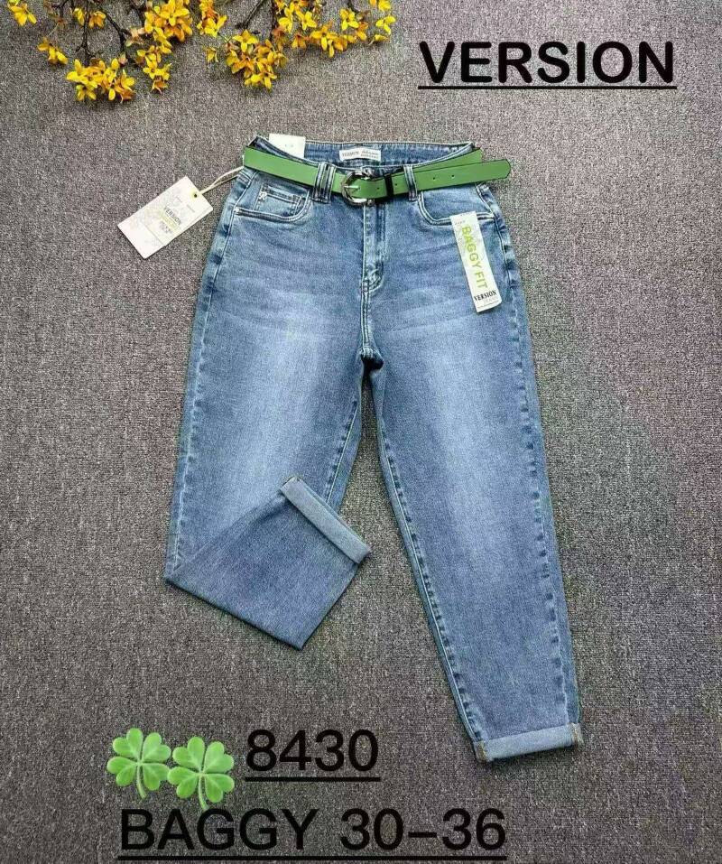 Spondnie damskie jeansy Roz 30-36 . 1 Kolor Paczka 10 szt 1