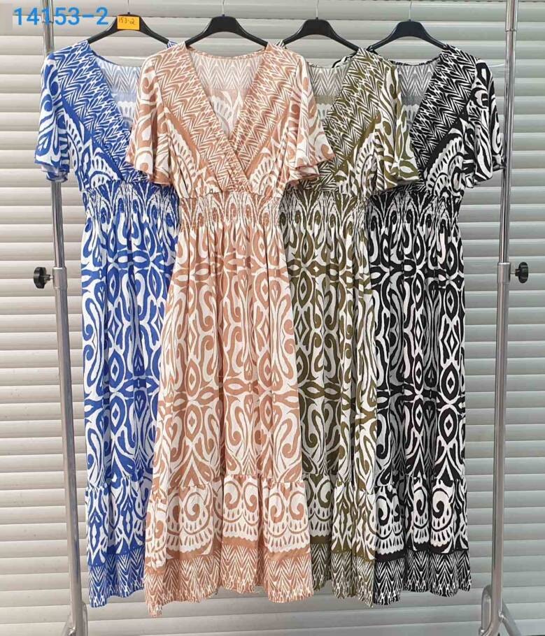 Sukienki damskie Roz M-2XL, Mix Kolor Paczka 12 szt