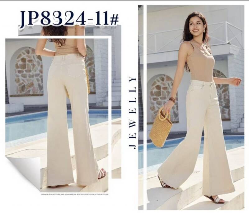 Spodnie damskie jeansy Roz XS-XL, 1 Kolor Paczka 10 szt