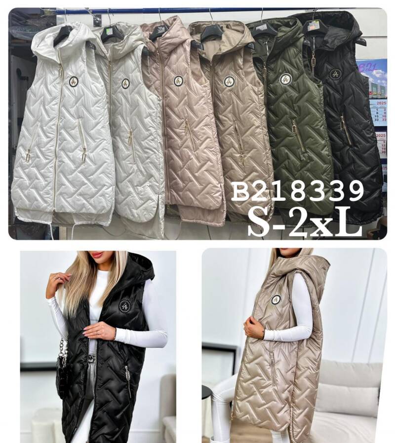 Kamizelka damkie Roz S-2XL, 1 Kolor Paczka 5 szt 1