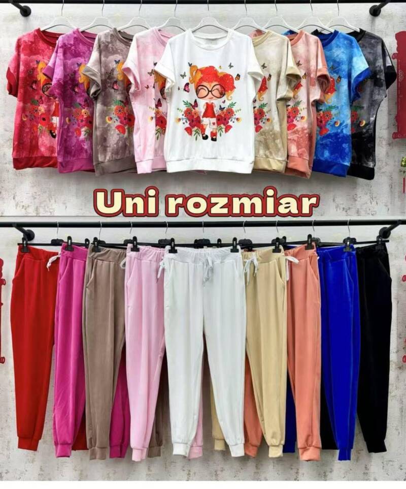 Komplet damskie (Włoskie produkt) Roz Standard, Mix Kolor Paczka 5 szt