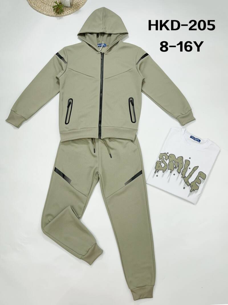 Komplet chłopięcy. Roz 8-16. 1 Kolor Paczka 5 szt.