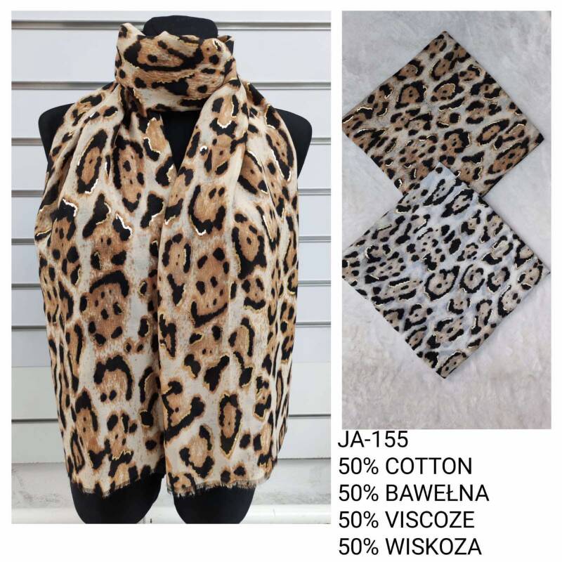 Szaliki damskie Roz Standard, Mix Kolor Paczka 12 szt 1