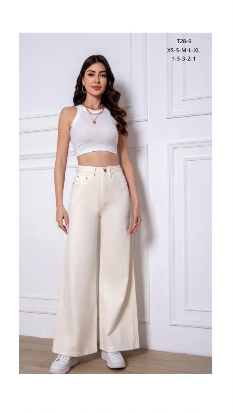 Spondnie damskie jeansy Roz XS-XL, 1 Kolor Paczka 10 szt