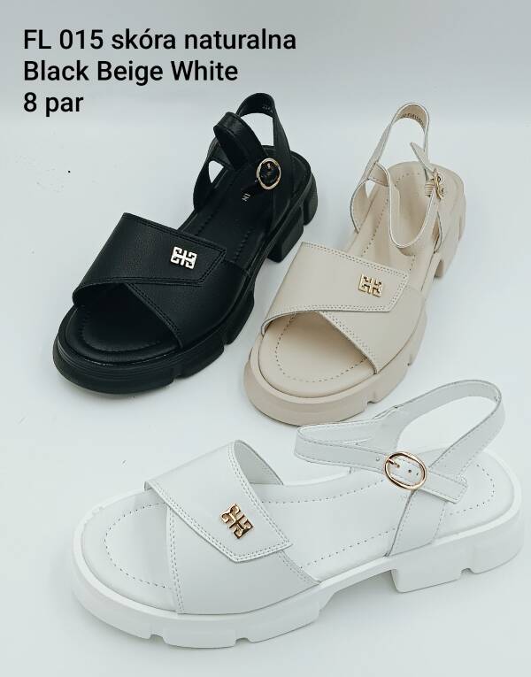 Sandały damskie Roz 36-41/ 8 par