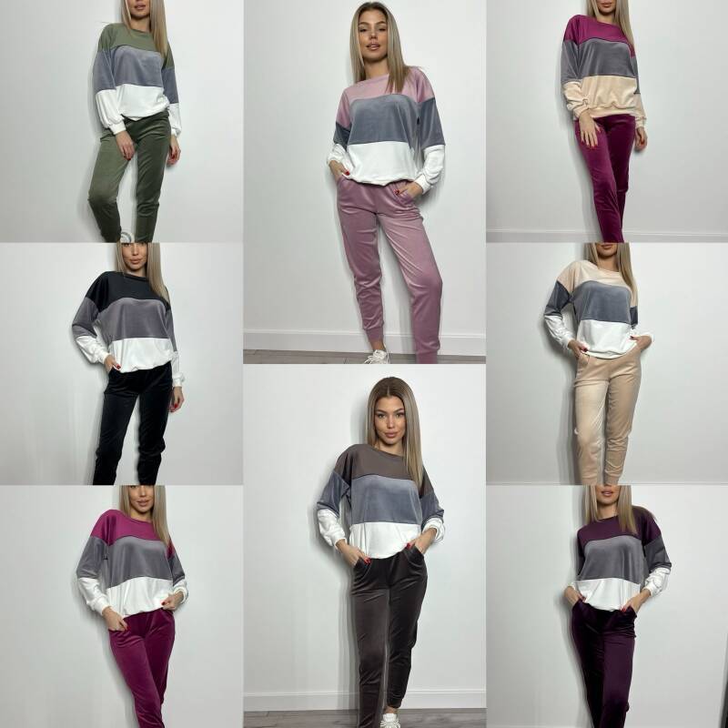 Komplet damskie (Polska produkt) Roz S-2XL. Mix Kolor Paczka 5 szt