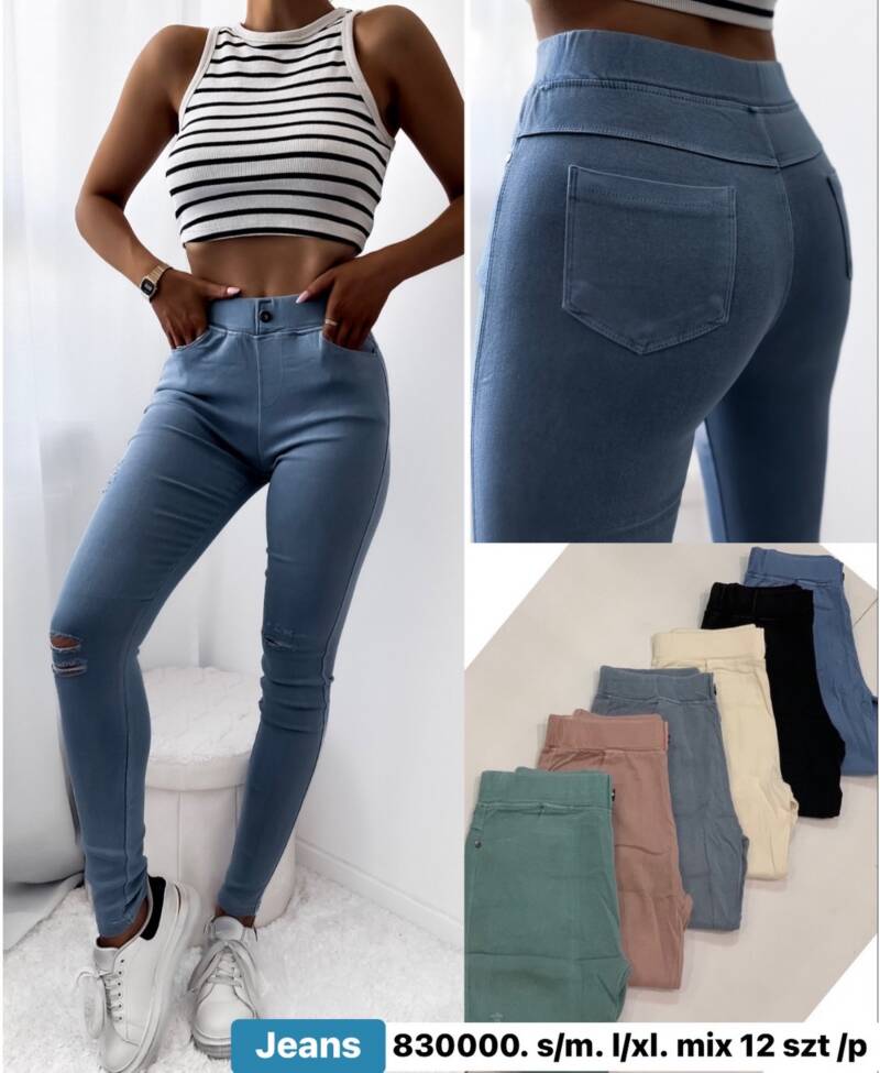 Spondnie damskie Roz S/M-L/XL, Mix Kolor Paczka 12 szt 1