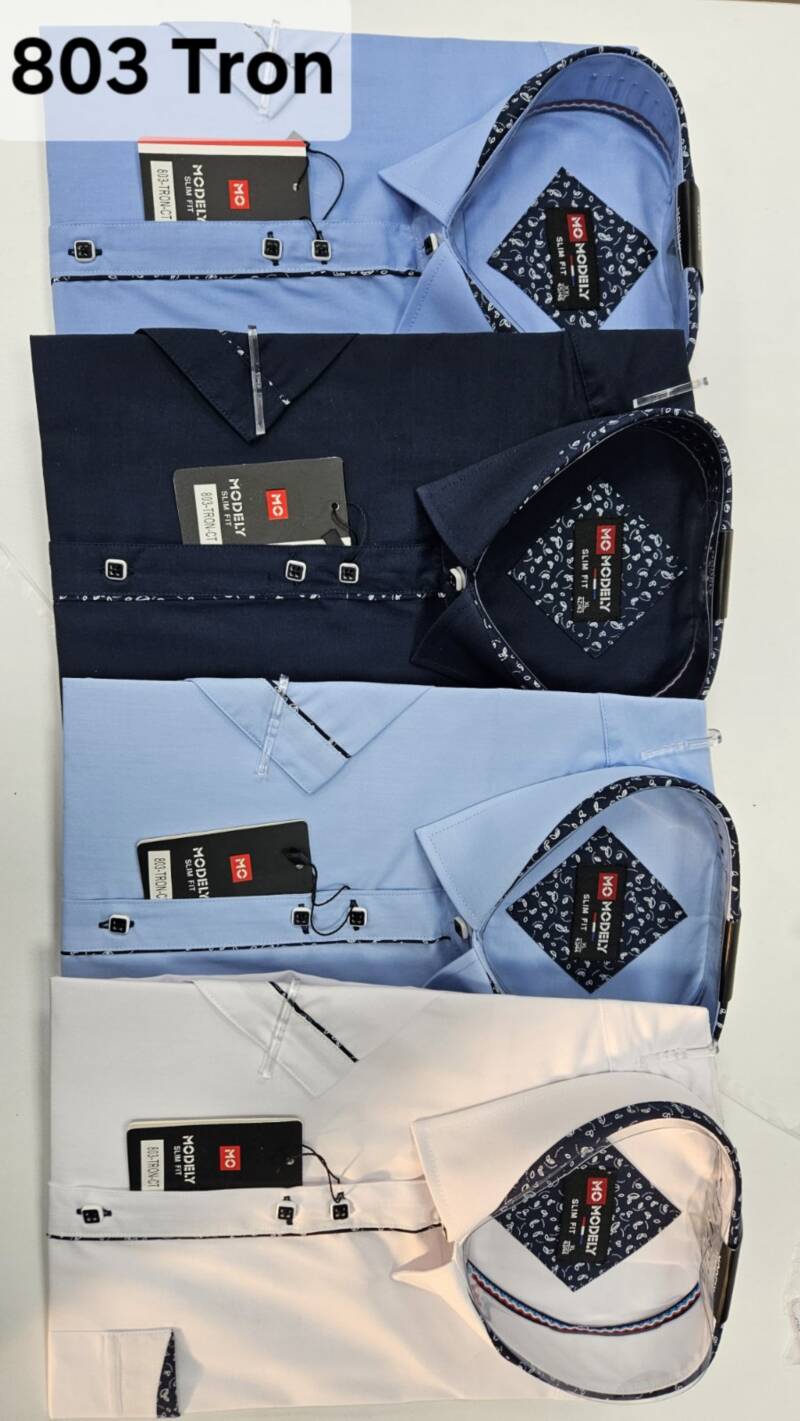 Koszula męska Roz 39-46. Mix kolor. Paczka 30 szt 1