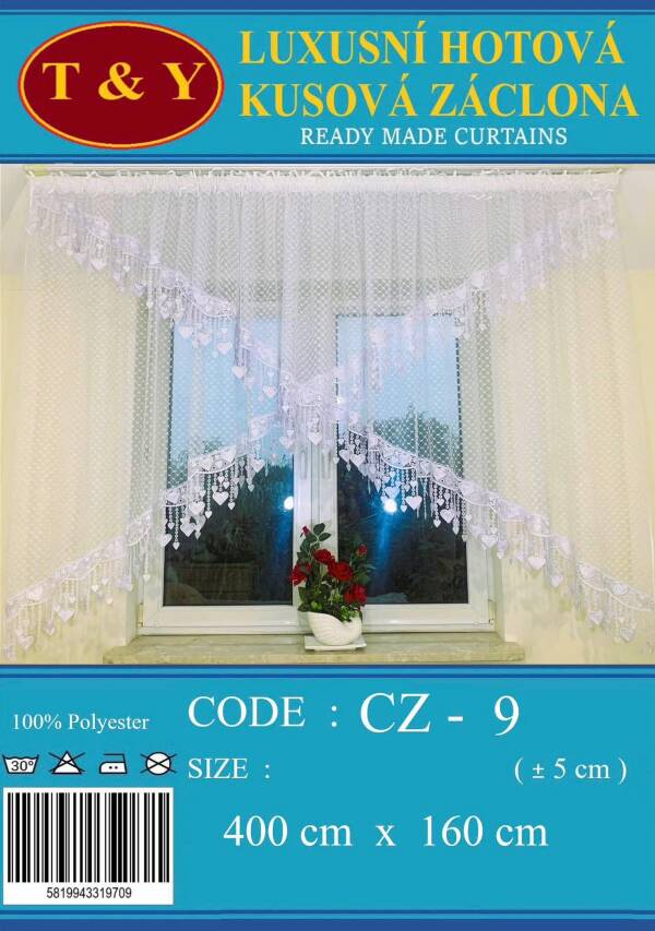 Firanki gotowe 400x160