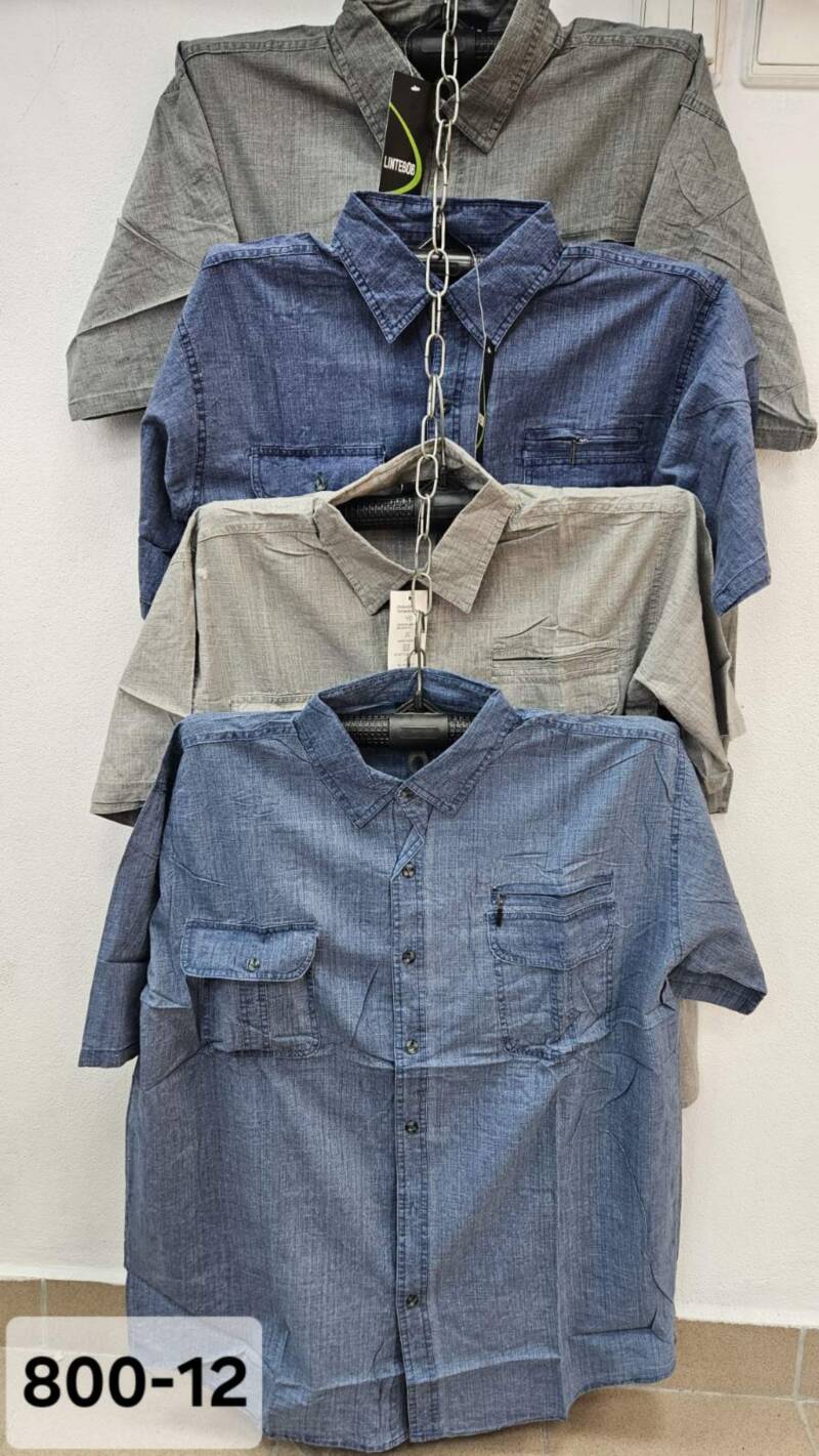 Koszula męska Roz L-4XL. Mix kolor. Paczka 20 szt