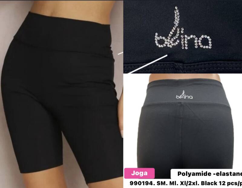 Leginsy damskie Roz S-2XL, 1 Kolor Paczka 12 szt