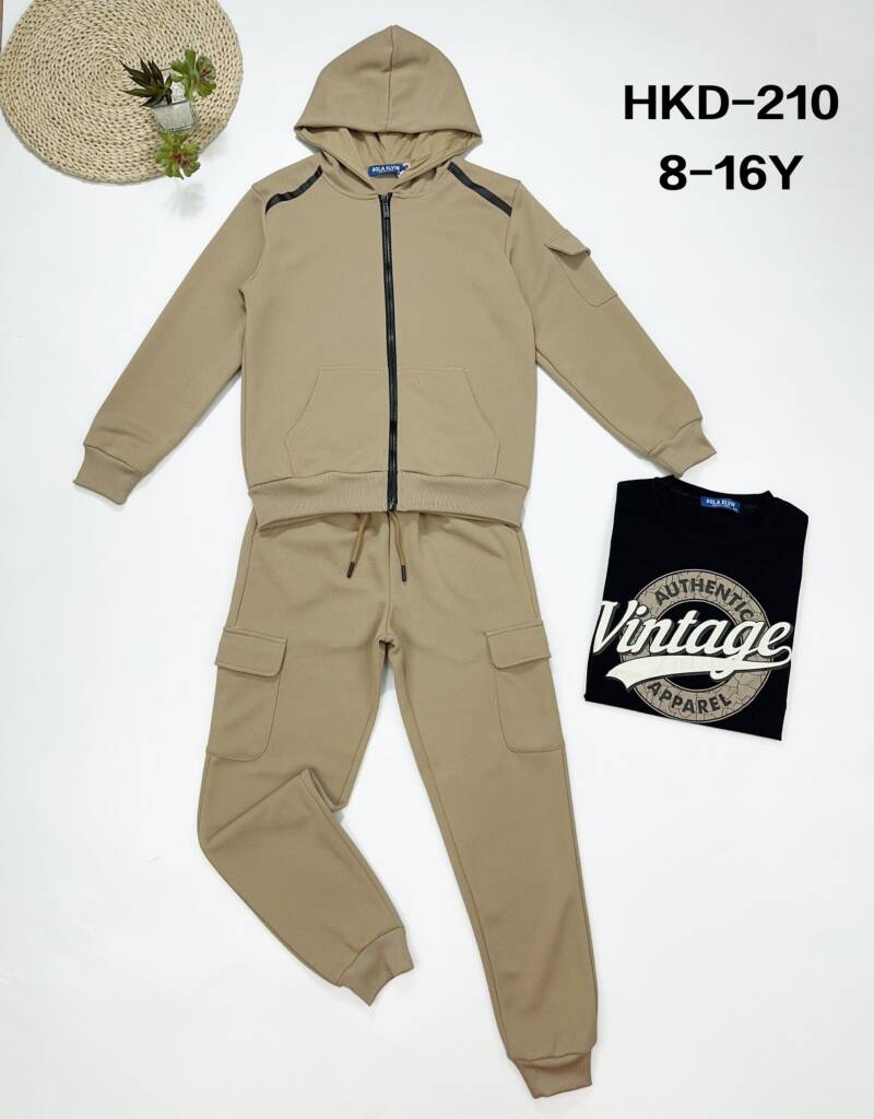 Komplet chłopięcy. Roz 8-16. 1 Kolor Paczka 5 szt.