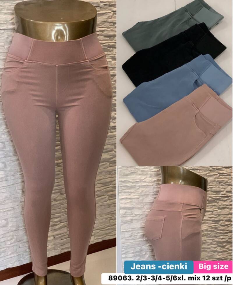 Spondnie damskie duże rozmiary Roz 2XL-6XL, Mix Kolor Paczka 12 szt