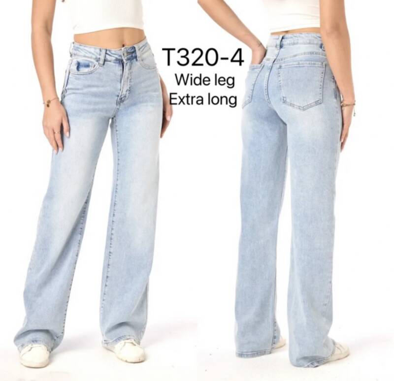 Spondnie damskie jeansy Roz XS-XL, 1 Kolor Paczka 10 szt