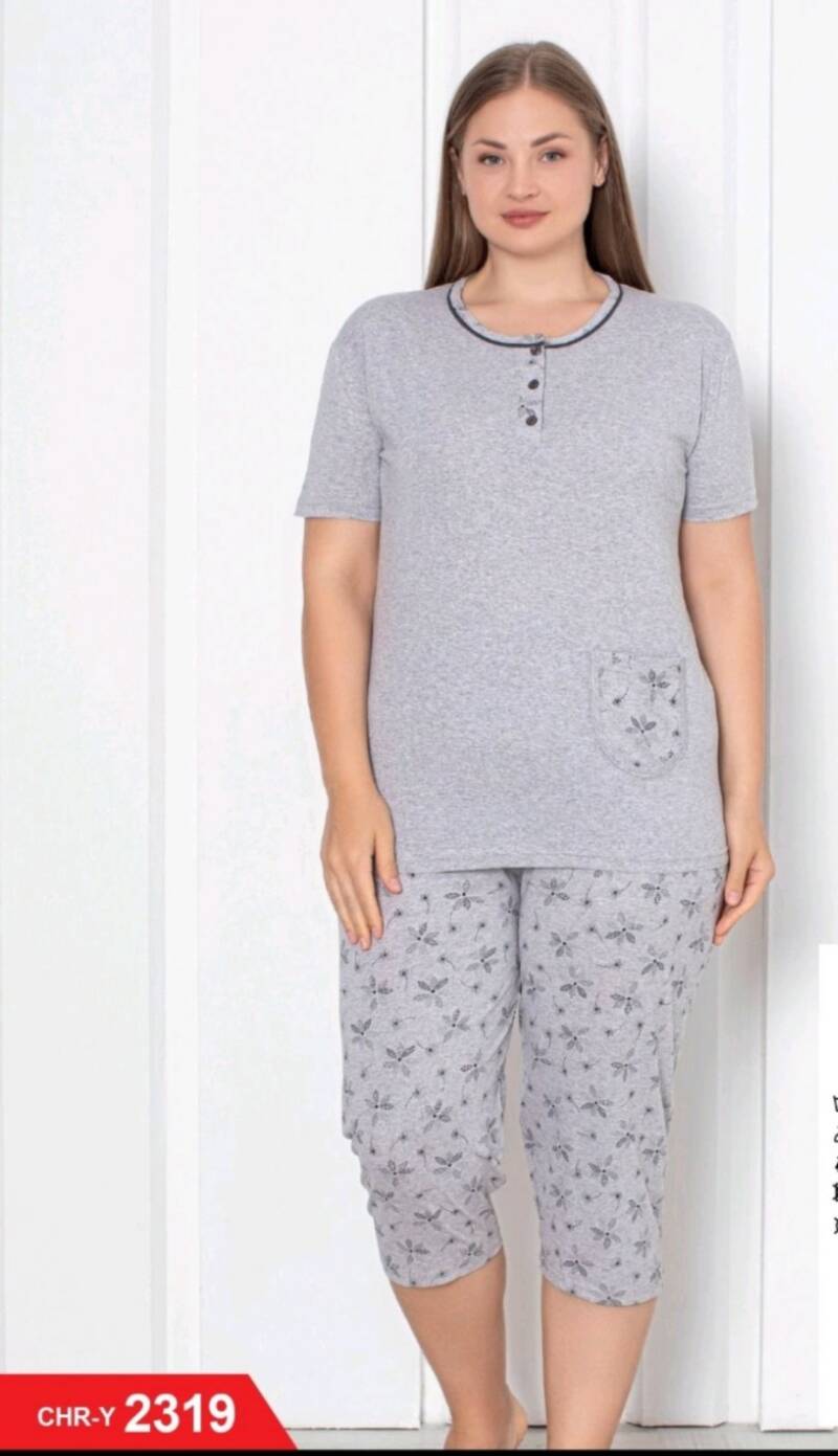 Piżama Damskie Roz L-4XL, 1 Kolor Paczka 8 szt