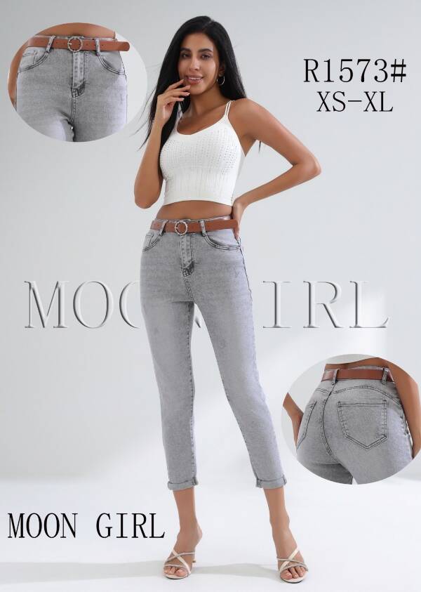 Spondnie damskie jeansy Roz XS-XL, 1 Kolor Paczka 10 szt