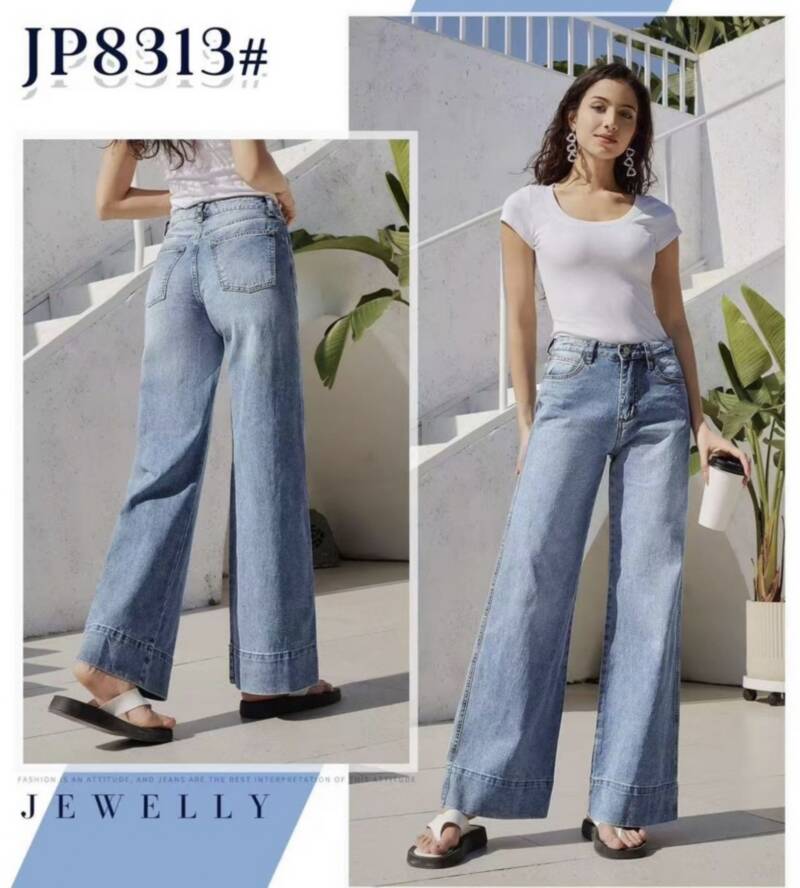 Spodnie damskie jeansy Roz XS-XL, 1 Kolor Paczka 10 szt