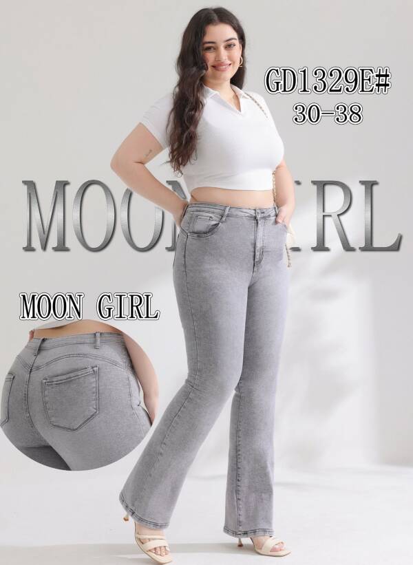 Spondnie damskie jeansy Roz 30-38, 1 Kolor Paczka 10 szt