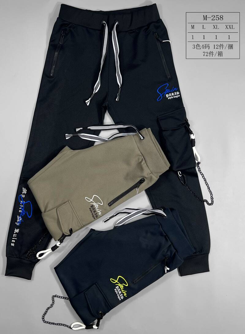 Spodnie dresowe meskie Roz M-2XL, Mix Kolor Paczka 12 szt