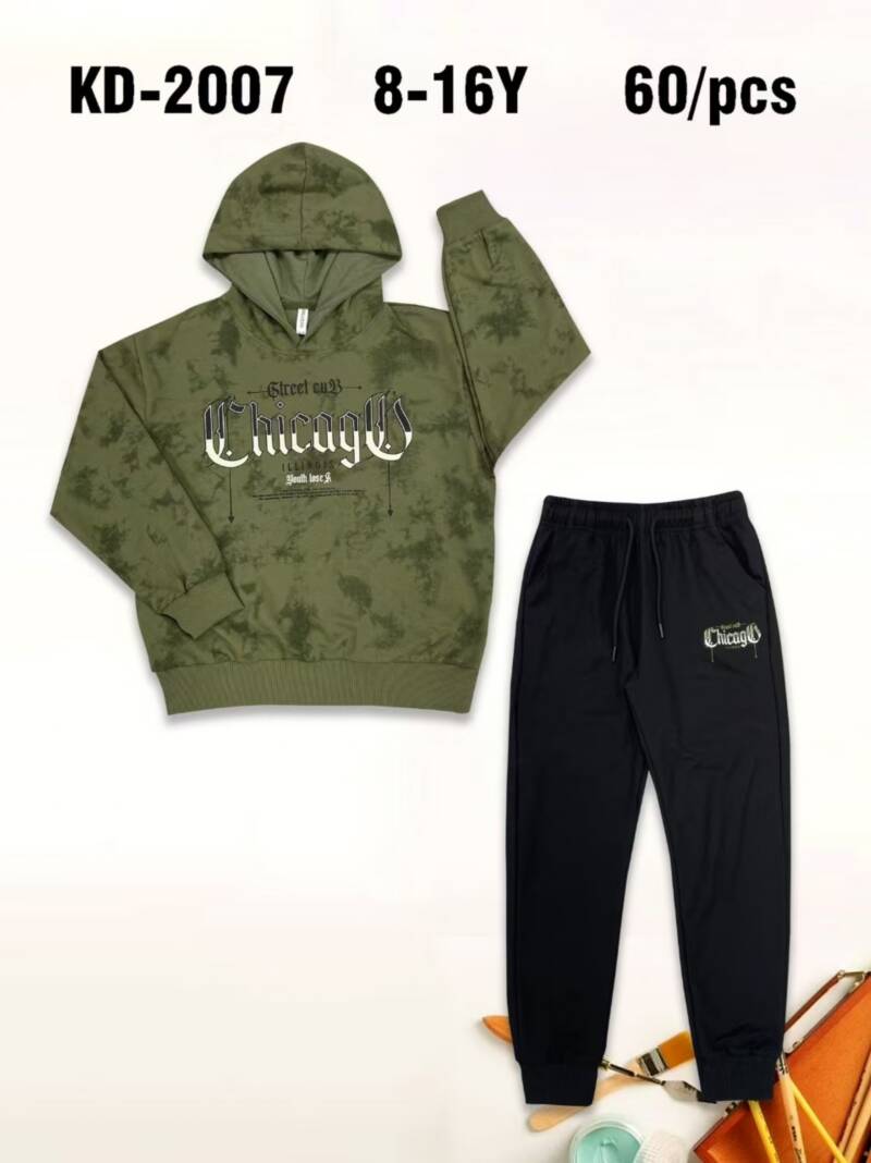 Komplet chłopięcy. Roz 8-16. 1 Kolor Paczka 5 szt.