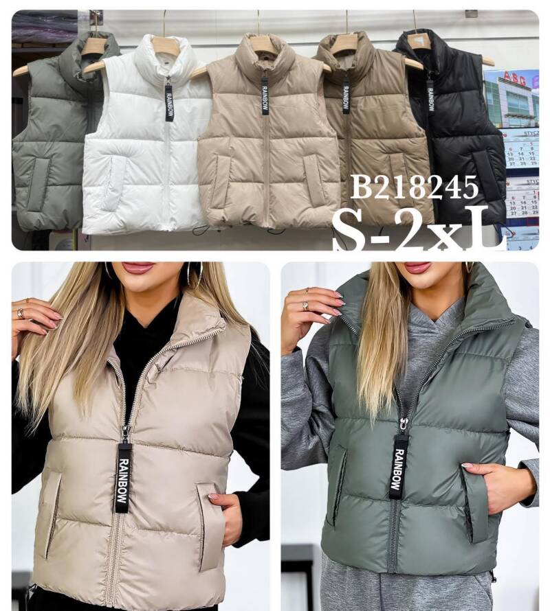Kamizelka damkie Roz S-2XL, 1 Kolor Paczka 5 szt
