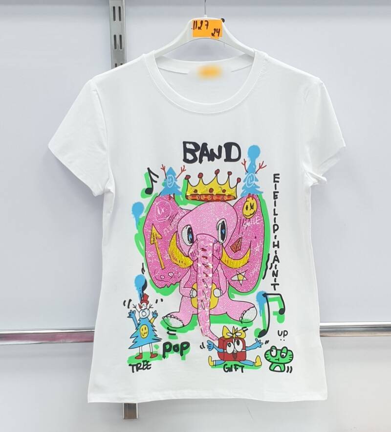 Bluzki damskie Roz M-XL, Mix Kolor Paczka 12 szt