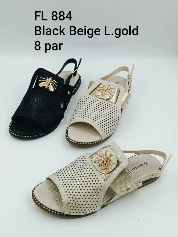 Sandały damskie Roz 36-41/ 8 par