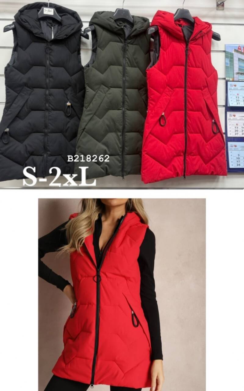 Kamizelka damkie Roz S-2XL, 1 Kolor Paczka 5 szt 1