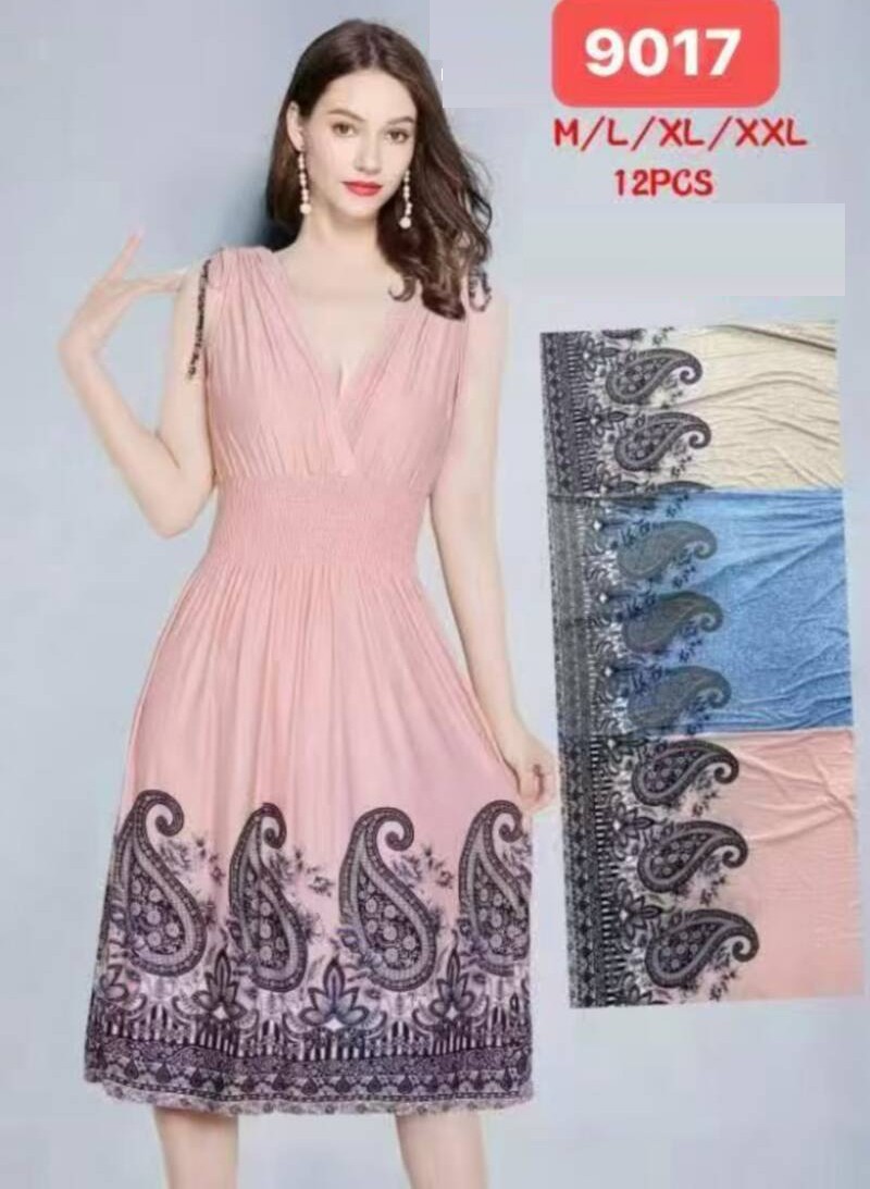 Sukienki damskie Roz M/L/XL/2XL, Mix Kolor Paczka 12 szt