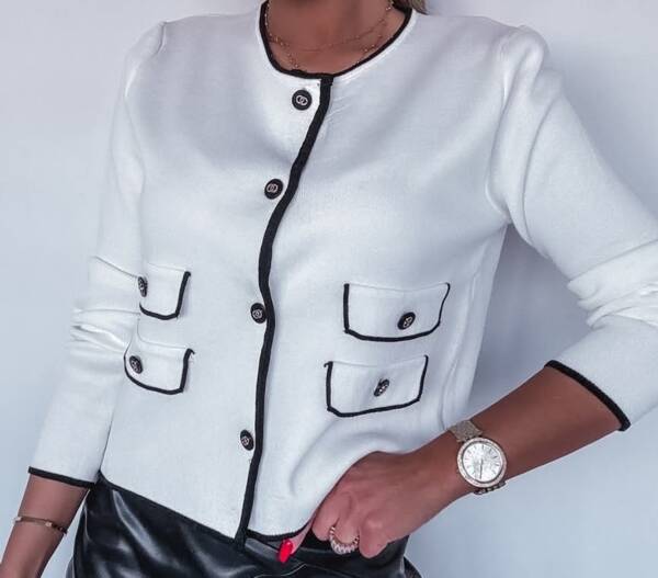 Swetry damskie (Francja produkt) Roz Standard,1 Kolor Paczka 5 szt